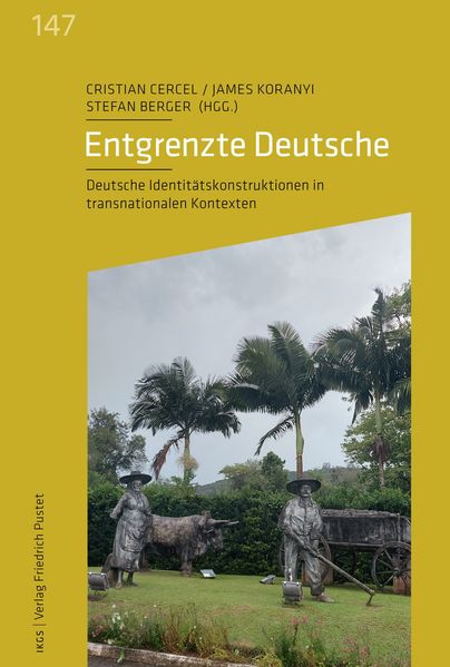 The photo shows the book's cover: title information and a photograph of a monument depicting two people engaged in fieldwork.